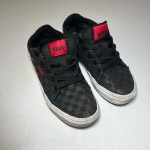 Vans Kids Seldan Checkered Sneakers 2.5